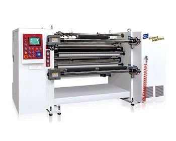 जंबो रोल के लिए ओपीपी फिल्म स्लीटिंग मशीन